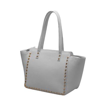 Bolsa-Tote-Branco-Spikes-Laterais-|-Comfort-Tamanho--M----Cor--BRANCO-0